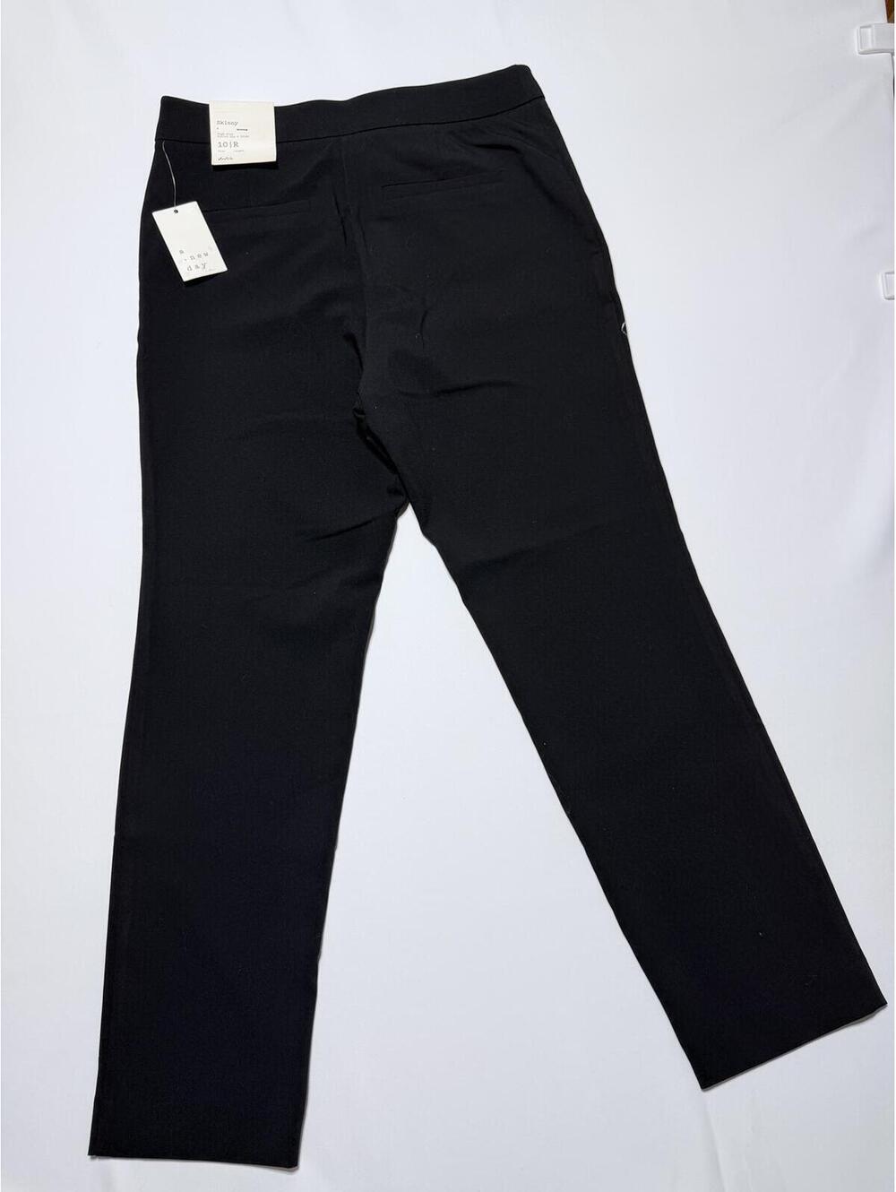 a new day Black Straight Leg Pants Size 10